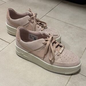 Nike Suede Pink Air Force